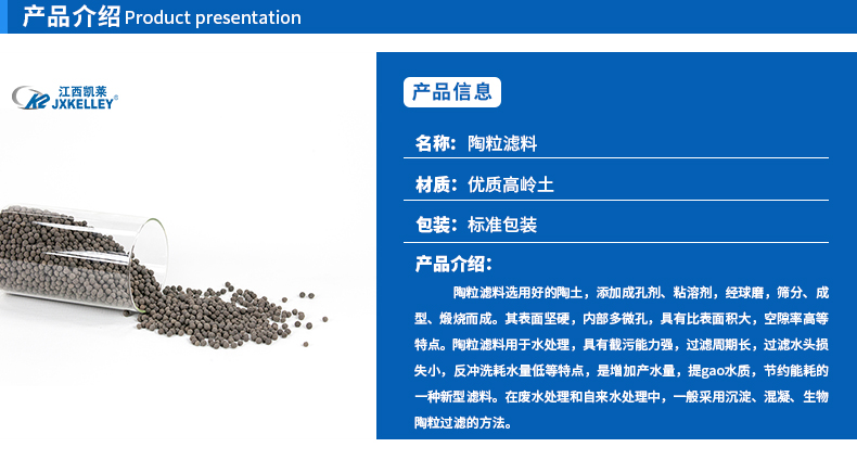 濾料污水處理陶粒